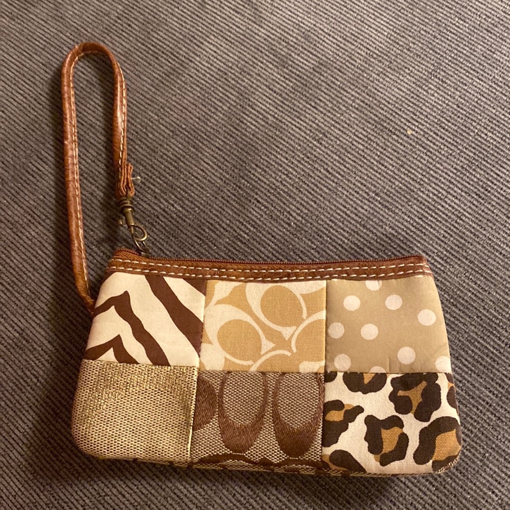 coach wristlet 2000s